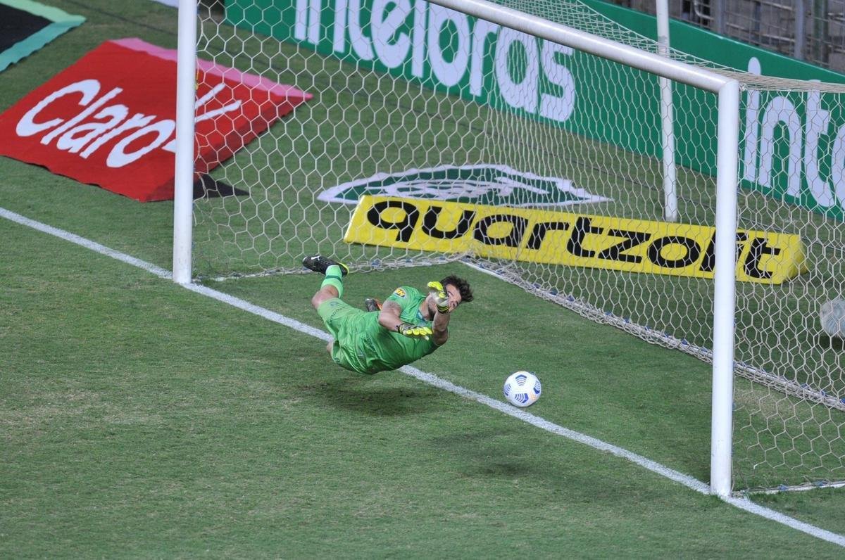 Depois de empate por 1 a 1 no tempo normal, Amrica derrotou Ferrovirio por 3 a 2 nos pnaltis e avanou  terceira fase da Copa do Brasil
