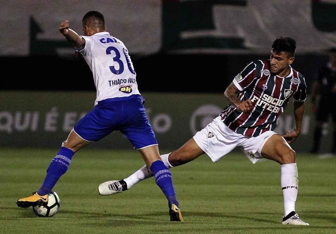 Imagens do jogo entre Fluminense e Cruzeiro, pela 15 rodada da Srie A, no Giulite Coutinho