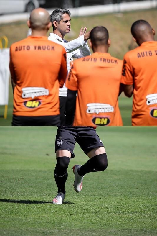 Atltico fez, nesta sexta, ltimo treino antes do duelo na Arena da Baixada