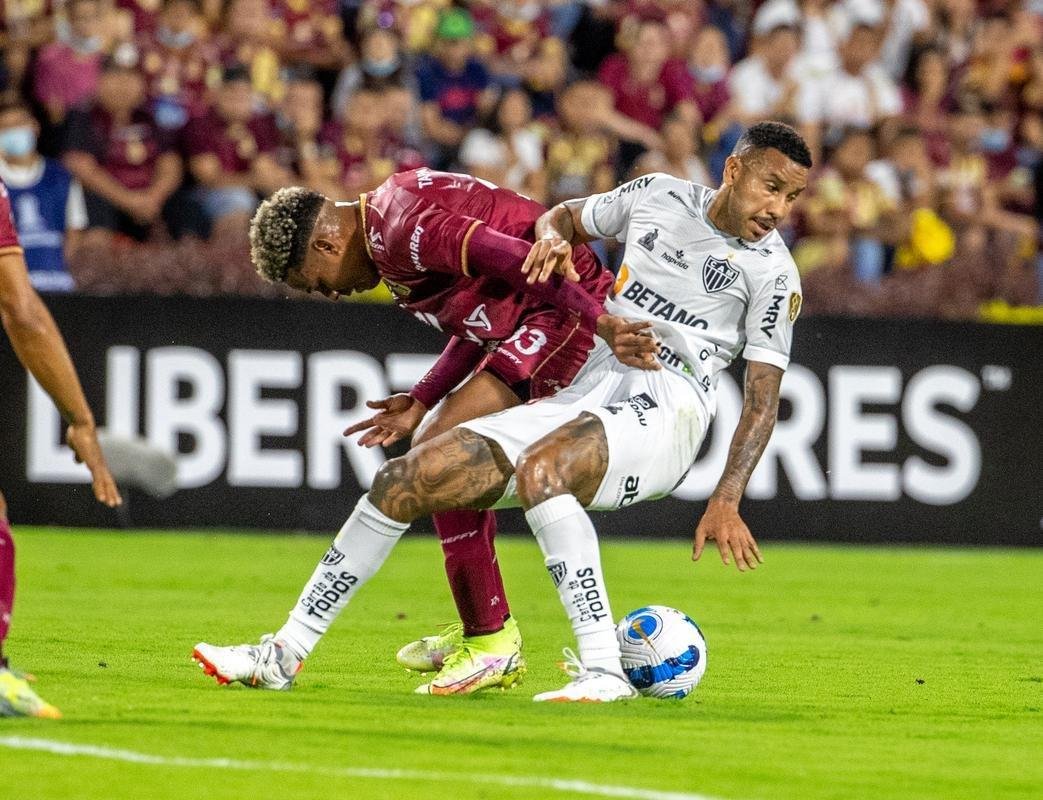 Fotos do jogo entre Tolima e Atltico, pela Copa Libertadores
