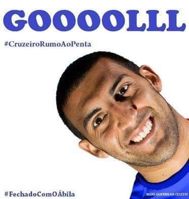 Ramón Ábila caiu nas graças da torcida do Cruzeiro em pouco tempo