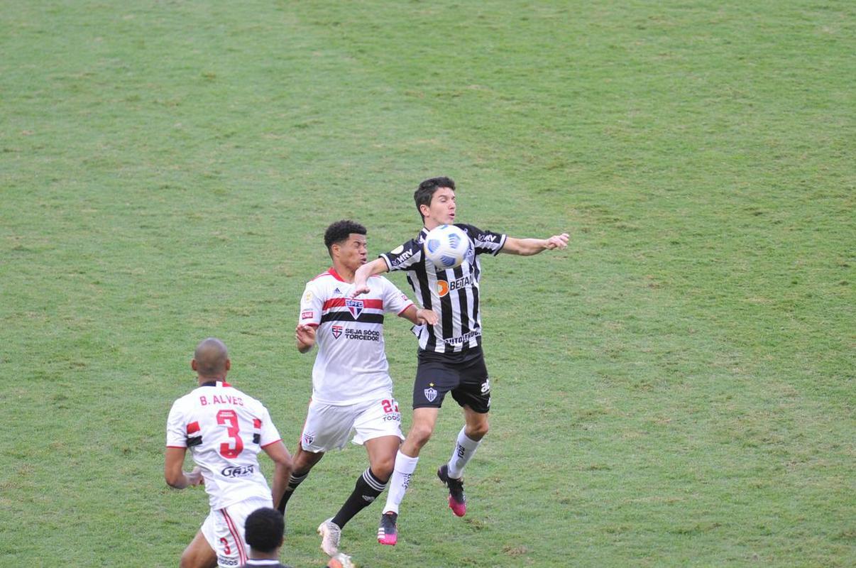Fotos do jogo entre Atltico e So Paulo, no Mineiro, pela 3 rodada do Campeonato Brasileiro