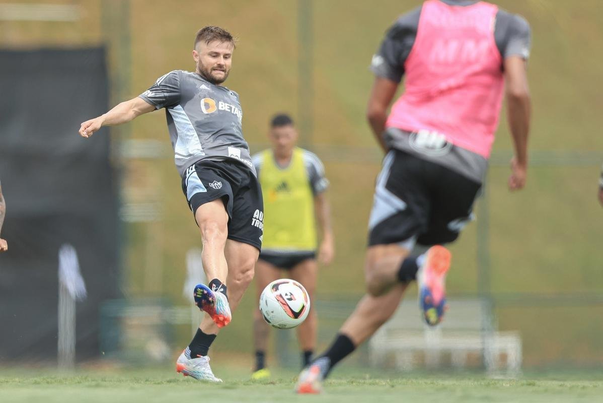 Fotos do ltimo treino do Atltico antes de pausa para festas de fim de ano