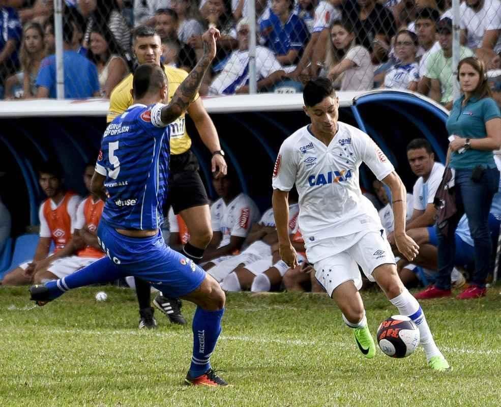 URT e Cruzeiro empataram por 1 a 1 neste sbado