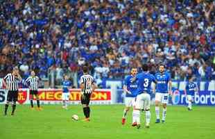 No segundo tempo, o Cruzeiro ampliou com gol de Thiago Neves: 2 a 0