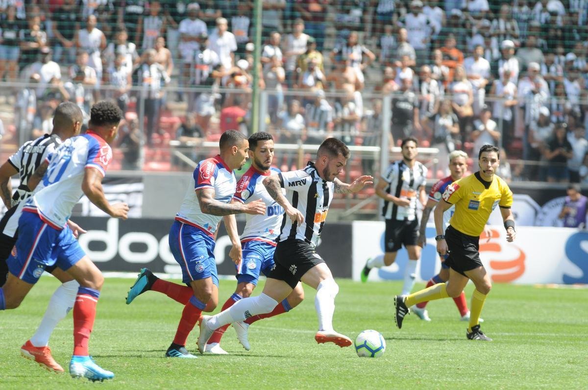 Atltico e Bahia se enfrentaram em jogo da 16 rodada do Campeonato Brasileiro