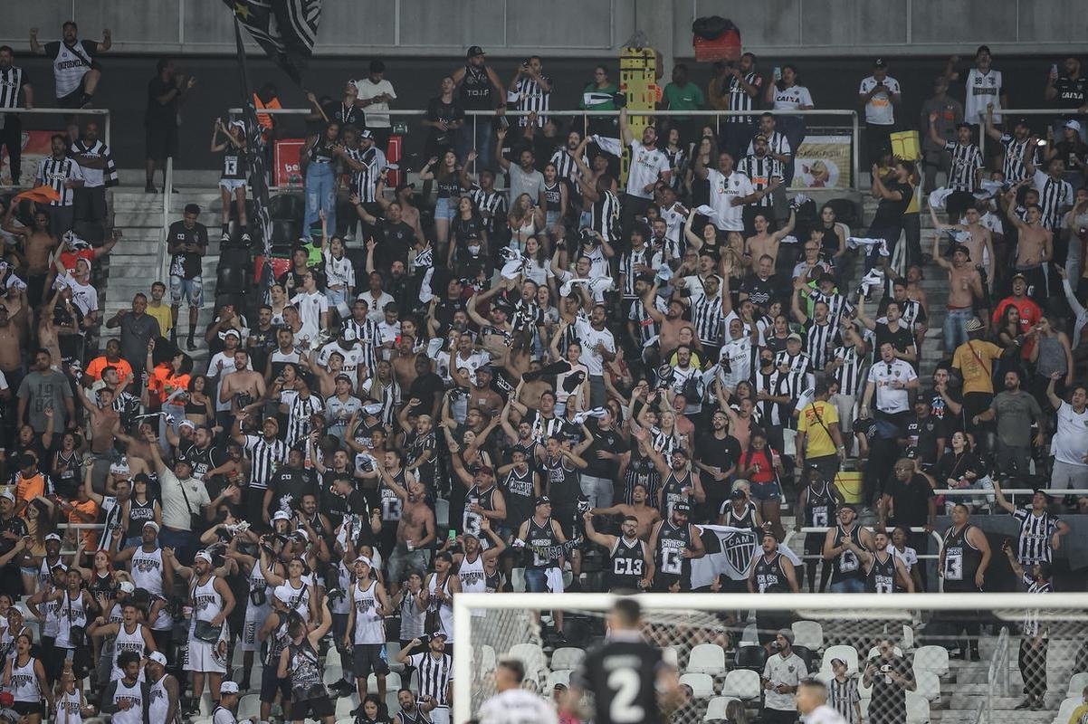 Botafogo x Atltico: veja fotos do jogo no Nilton Santos