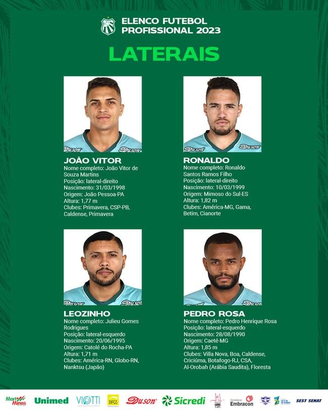 Laterais da Caldense