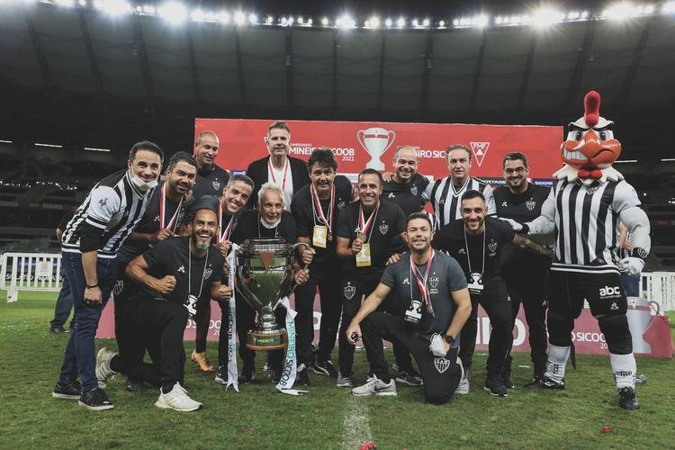 Fotos da festa do Atltico no Mineiro com a conquista do bicampeonato mineiro