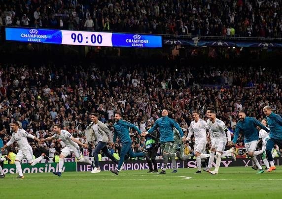 Depois da classificação do Real Madrid, festa merengue e decepção do Bayern no Santiago Bernabéu