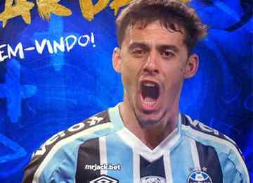 Jogador de 26 anos, que estava no Nacional, do Uruguai, assina por quatro anos com o Tricolor; é o sexto reforço anunciado pelo clube para 2023