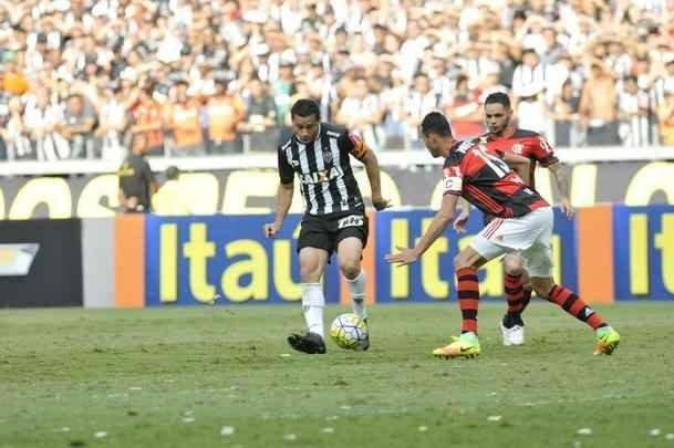 Fotos do jogo entre Atltico e Flamengo no Mineiro
