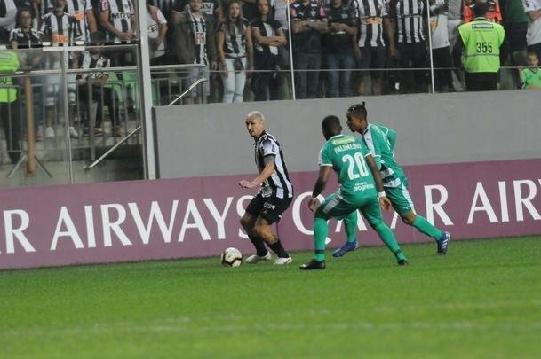 Fotos do jogo entre Atltico e La Equidad, no Independncia, pelas quartas de final da Sul-Americana