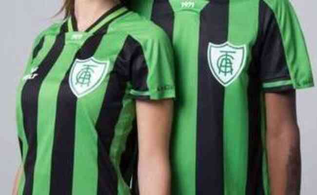 Marca j aparecer nos uniformes do Amrica sub-20 que estreia na Copinha, quarta-feira, s 15h15