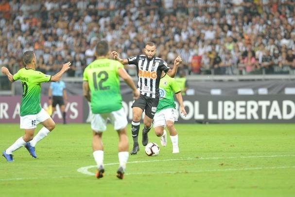 Veja fotos da partida entre Atltico e Zamora, no Mineiro