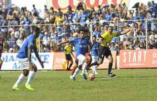 Cruzeiro abriu 2 a 1 no primeiro tempo, com gols de Raniel e Robinho; Alemo descontou para o Guarani