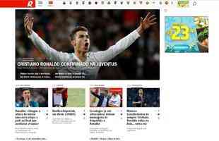Record (Portugal) - Cristiano Ronaldo confirmado na Juventus
