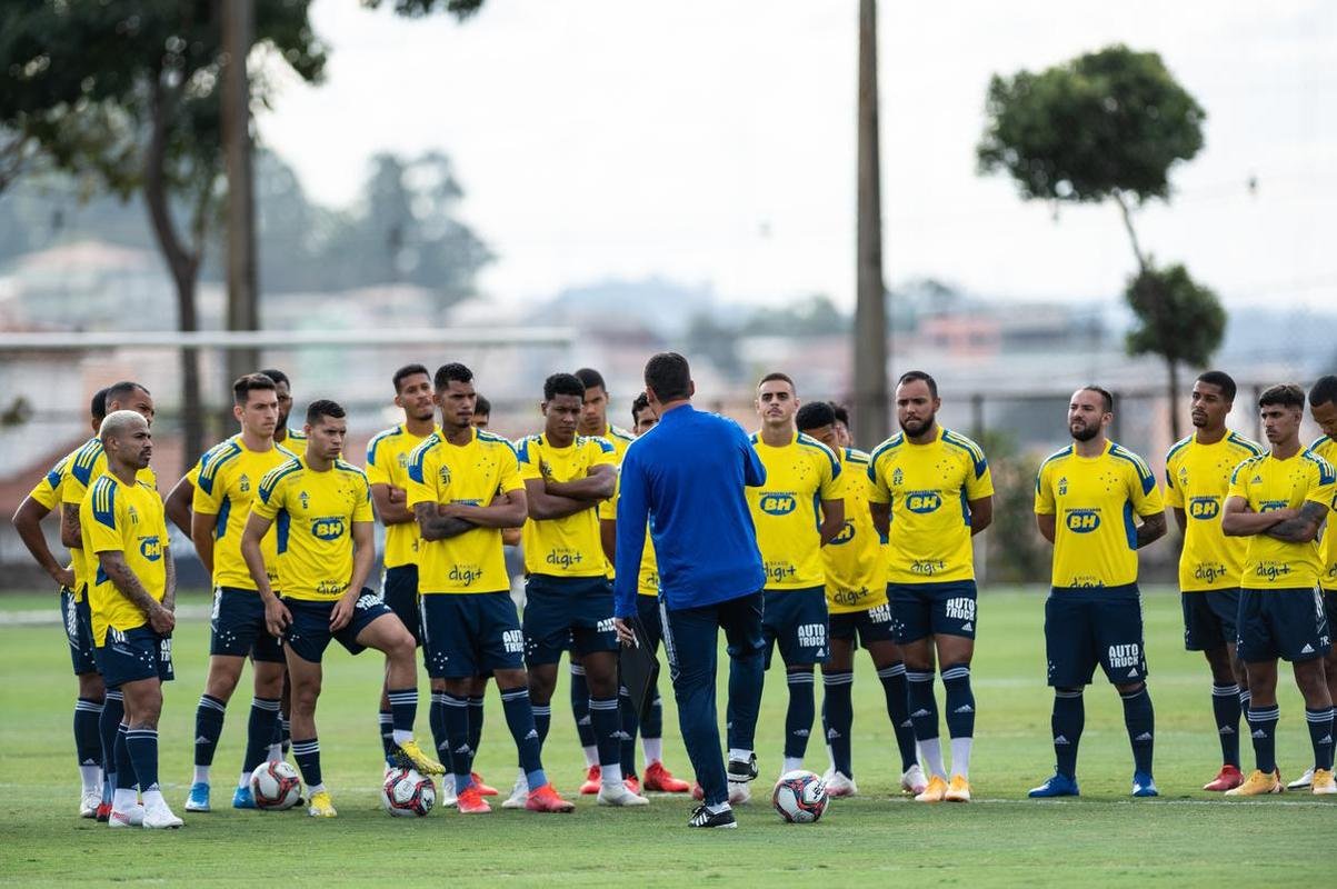 Fotos do treino do Cruzeiro desta segunda-feira (9/8)
