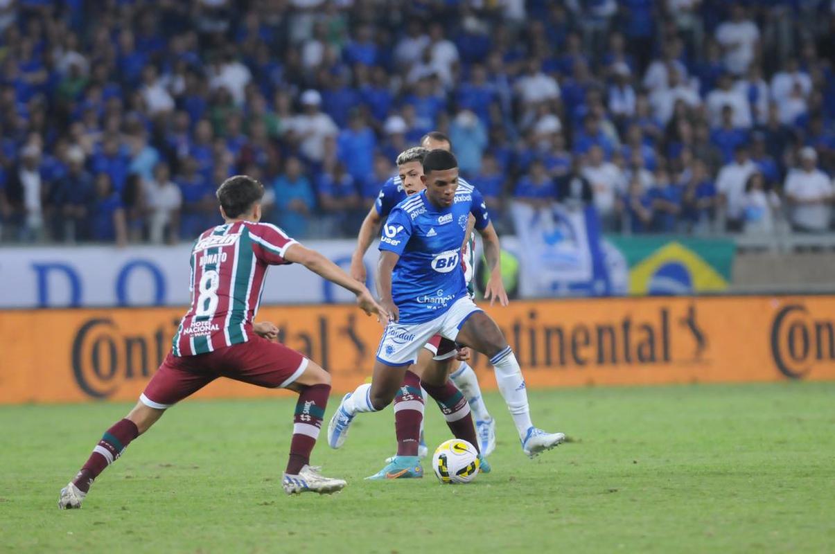 Fotos do jogo de volta das oitavas de final da Copa do Brasil, no Mineiro, entre Cruzeiro e Fluminense (Juarez Rodrigues/EM/DAPress)