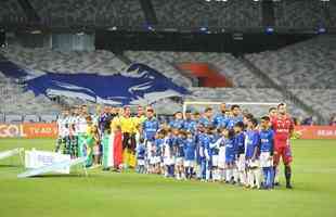 Cruzeiro e Palmeiras mediram foras, no Mineiro, pela oitava rodada do Campeonato Brasileiro