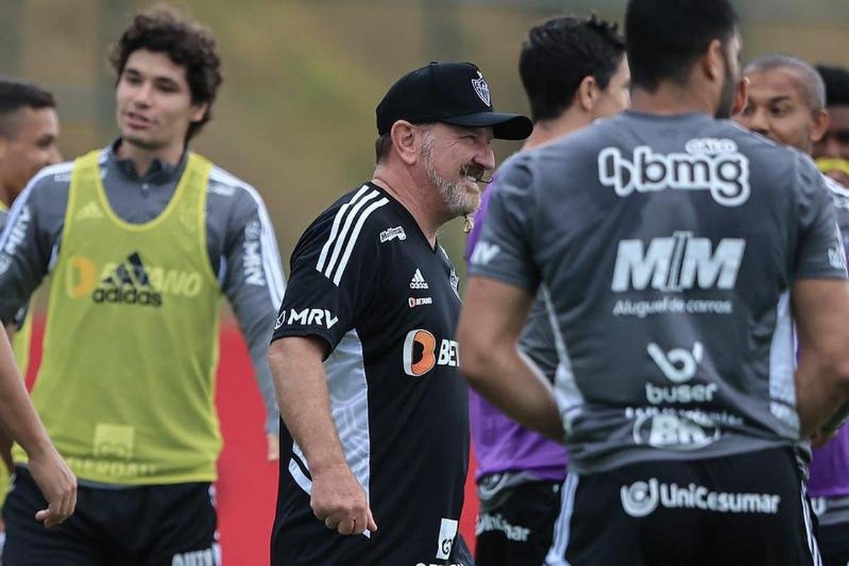 Atltico se prepara na Cidade do Galo para a partida de domingo (31), contra o Inter, no Beira-Rio