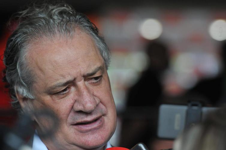 Entrevista do presidente do Atlético, Sérgio Coelho, na Arena MRV