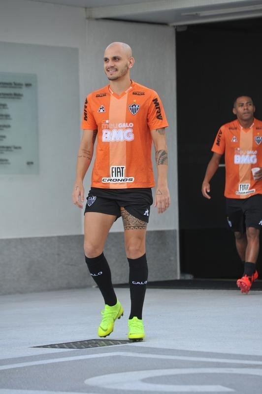 Fotos do ltimo treino do Atltico antes do jogo contra o Unin La Calera