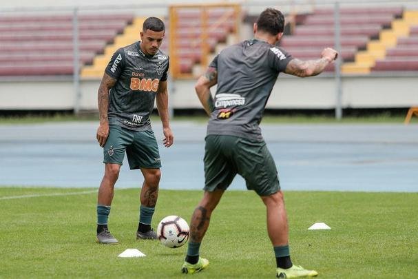 Veja imagens do treino do Atlético no Panamá