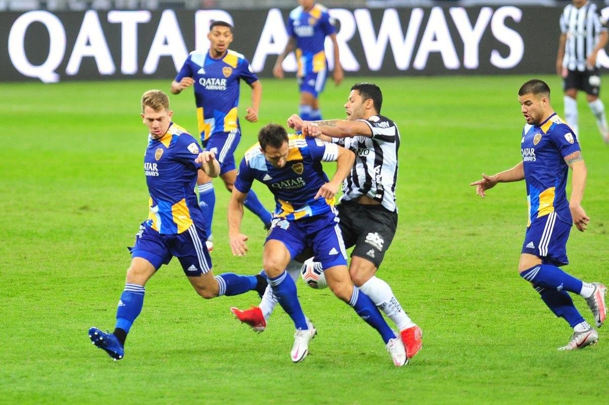 Fotos do jogo entre Atltico e Boca Juniors, no Mineiro, em Belo Horizonte, pela volta das oitavas de final da Copa Libertadores 2021