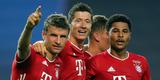 Imagens do duelo entre Lyon e Bayern, em Lisboa, pela semifinal da Liga dos Campees
