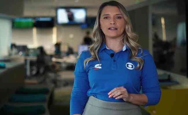 Jornalista da TV Globo e SporTV Ana Thas Matos