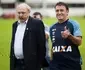 Peres não descarta retorno de Cuca ao Santos e destaca tabelinha entre eles: 'Pelé e Coutinho'