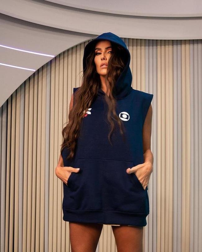 Deborah Secco  destaque na cobertura da Copa no SporTV