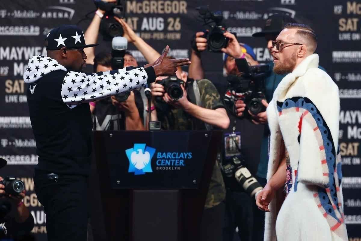 Imagens da etapa de Nova York da turn com Mayweather e McGregor. Astros se encaram no Brooklyn