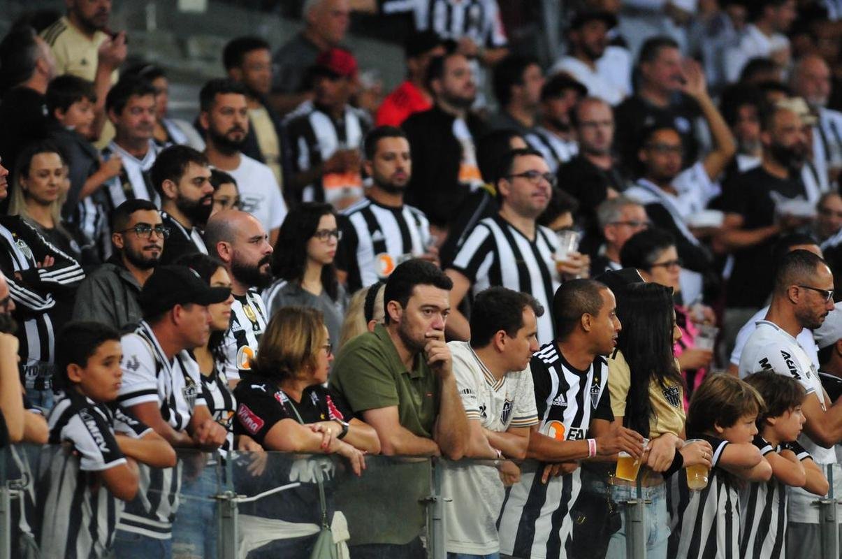 Atltico recebeu o Botafogo no Mineiro, em Belo Horizonte, pela 36 rodada do Campeonato Brasileiro de 2022.