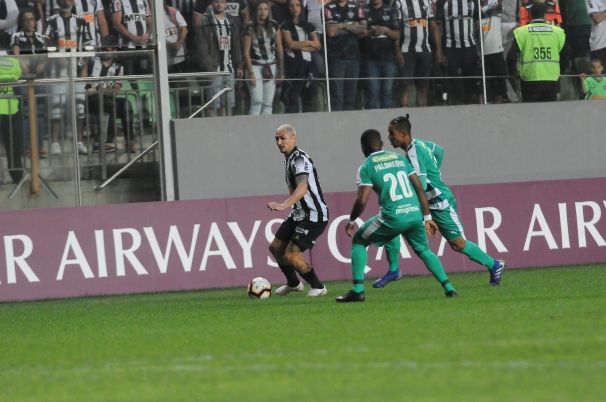 Fotos do jogo entre Atltico e La Equidad, no Independncia, pelas quartas de final da Sul-Americana