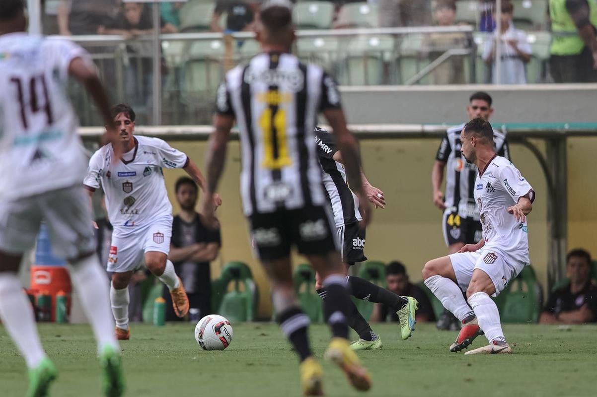 Atltico x Patrocinense: fotos do jogo pelo Campeonato Mineiro
