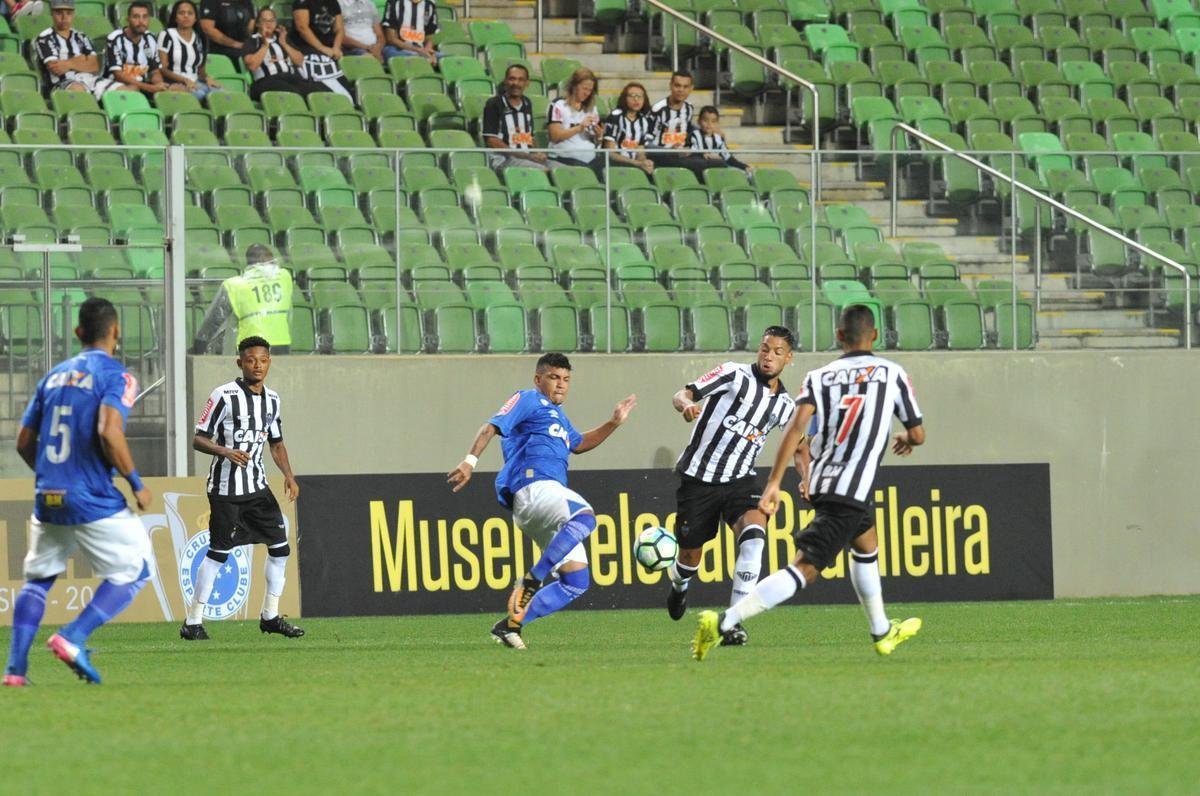 Imagens do clssico entre Atltico e Cruzeiro pela Supercopa Sub-20