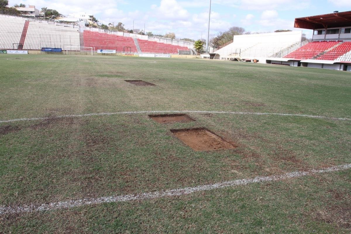 Fotos da Arena do Jacar, palco de jogos do Cruzeiro na Srie B