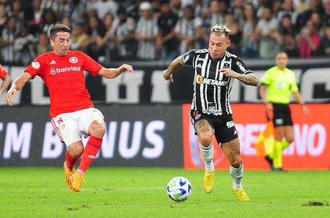 Fotos do jogo entre Atltico-MG e Internacional