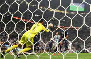 As melhores imagens da final da Copa do Mundo entre Argentina e Frana, no Estdio Icnico de Lusail, no Catar