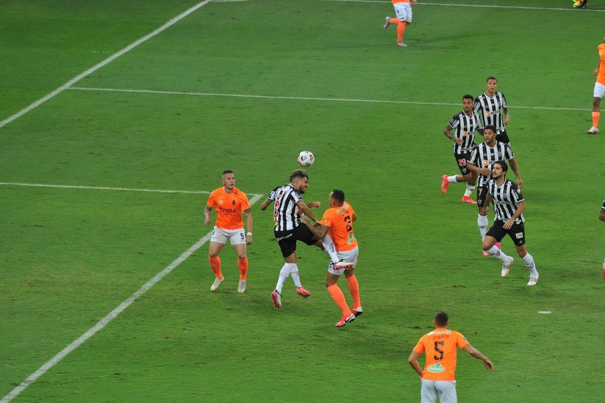 Fotos do jogo entre Atltico e La Guaira, da Venezuela, no Mineiro, em Belo Horizonte, pela ltima rodada do Grupo H da Copa Libertadores