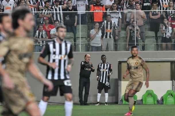 Imagens do jogo entre Atltico e Sport no Independncia