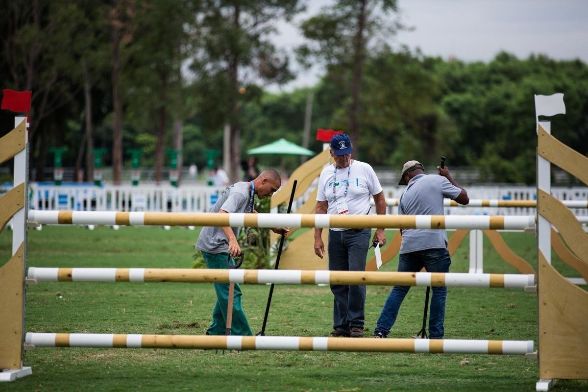 Parque Olmpico de Deodoro, arena e demais instalaes do Pentatlo Moderno
