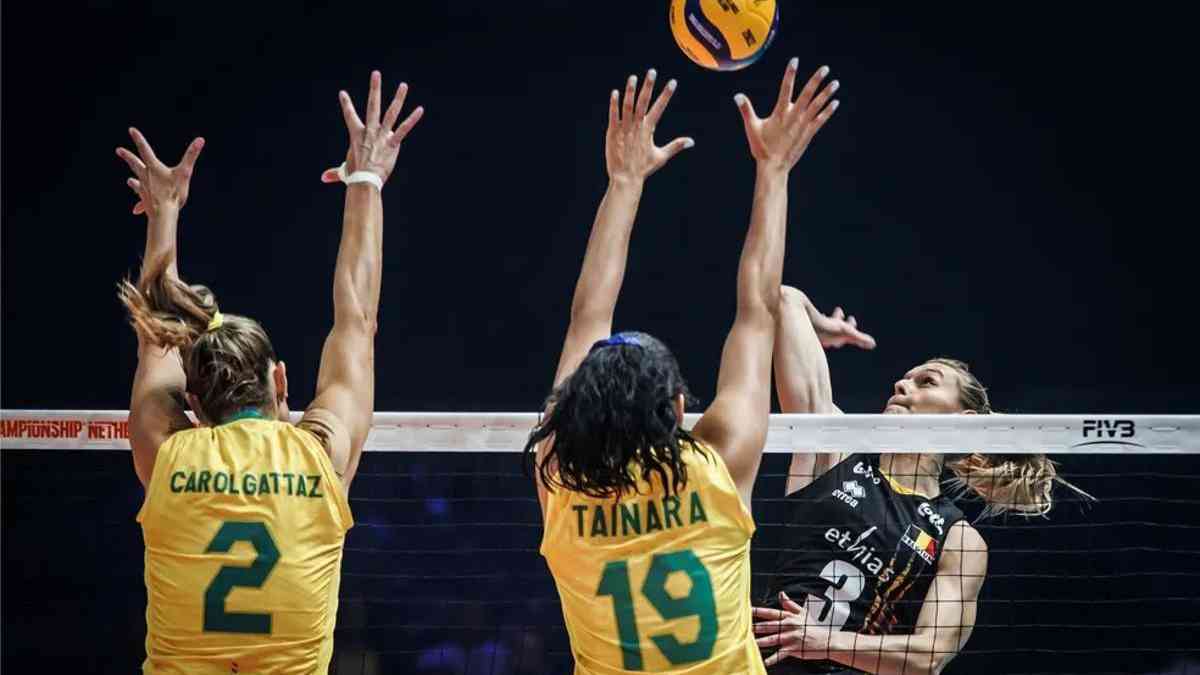 Brasil x Holanda Copa Internacional de Voleibol Feminino, copa  internacional feminina 