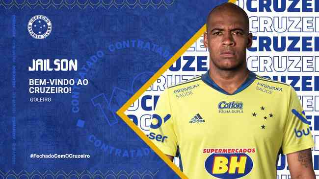 Jailson foi confirmado como reforo do Cruzeiro