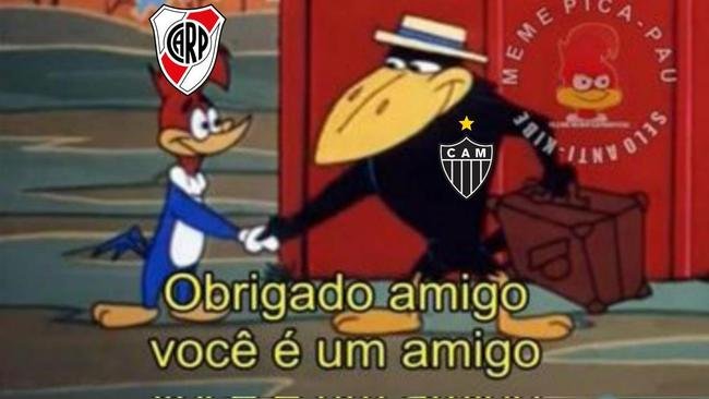 Vitria do Atltico virou motivo de brincadeira nas redes sociais