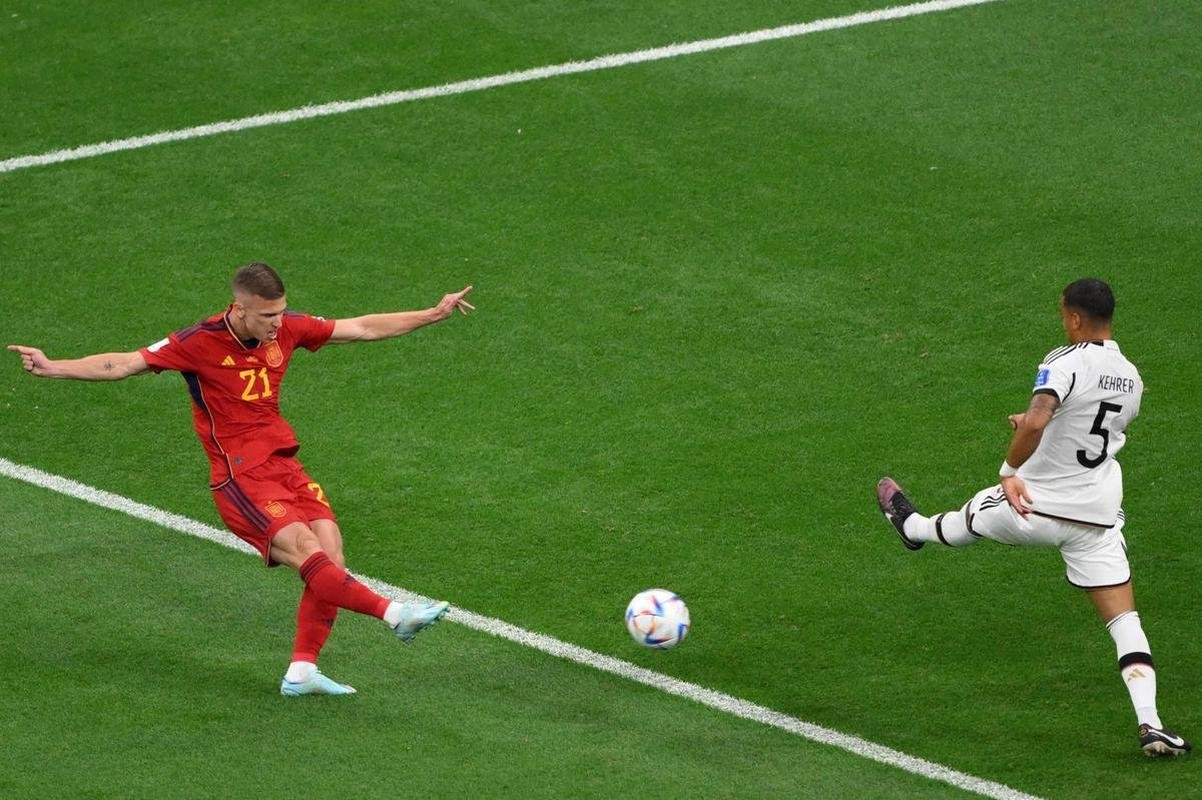 Fotos de Espanha x Alemanha, neste domingo, no Estdio Al Bayt, pelo Grupo E da Copa do Mundo no Catar