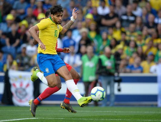 Brasil e Panamá se enfrentaram no Estádio do Dragão, em Porto, Portugal