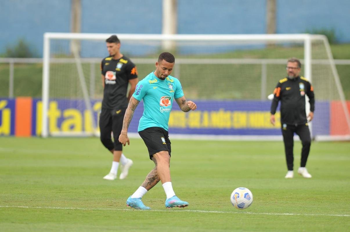 Seleo Brasileira concluiu na Toca da Raposa II, CT do Cruzeiro, em BH, a preparao para enfrentar o Paraguai no Mineiro pelas Eliminatrias da Copa do Mundo do Catar